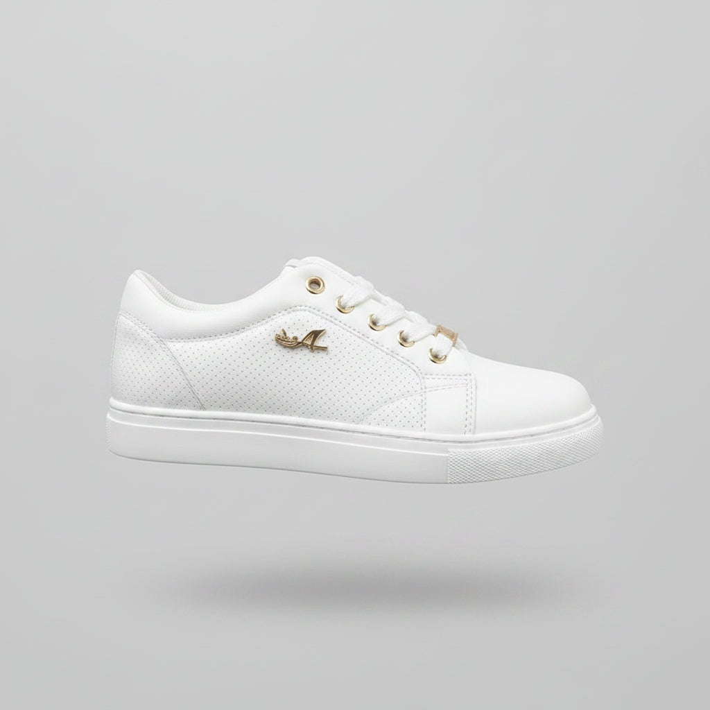 Women Flat Sneakers Breathable Lace-up Shoes For Girls...