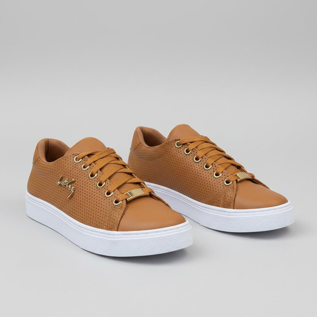 Women Flat Sneakers Breathable Lace-up Shoes For Girls